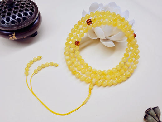 上新-蜜蜡108颗手串 商品图6