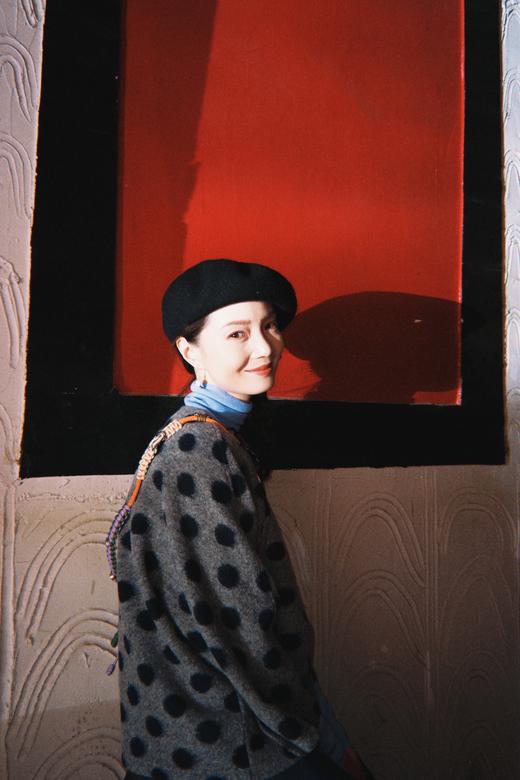 绽放1008朵/15色复古文艺糖果系云朵羊毛呢加深加大显脸小贝雷帽 商品图1