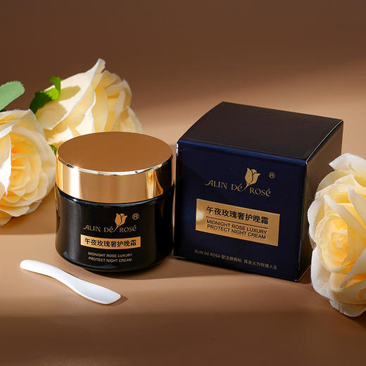 午夜玫瑰奢护晚霜50g/瓶 抗皱紧致 促生胶原 商品图1