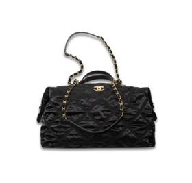 CHANEL 香奈儿MAXI保龄球包 大容量tote包 超大号 黑色