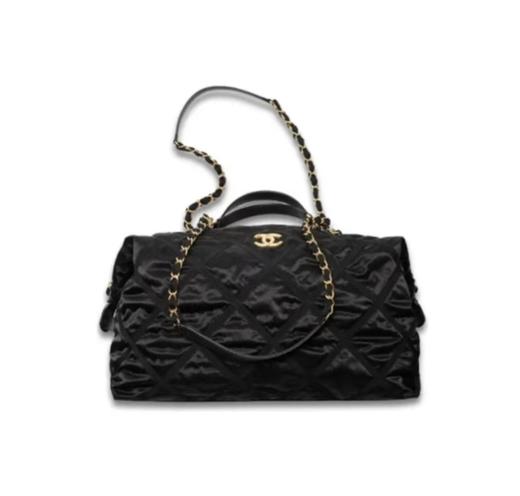 CHANEL 香奈儿MAXI保龄球包 大容量tote包 超大号 黑色 商品图0