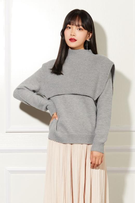 Le Malene 知性简约两件式针织套装 10889 商品图0