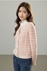 amadella 法式优雅甜美格纹针织外套 17601 商品缩略图3