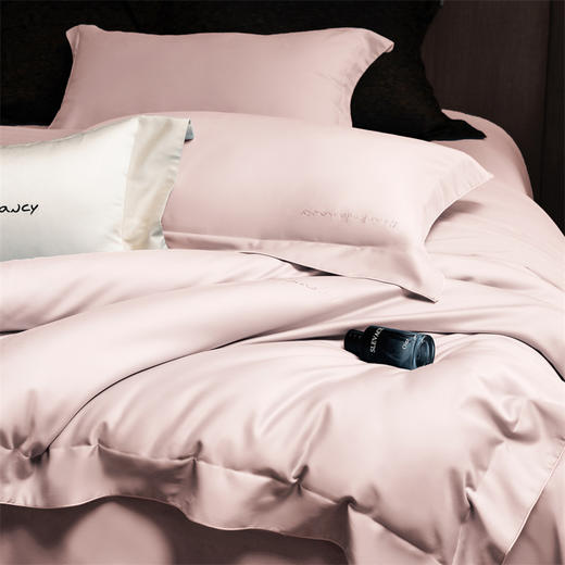 【门店经典款天丝磨毛升级款】80支天丝棉磨毛四件套 丝滑柔软升温磨毛套件 商品图2