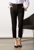 ESTELLICA 简约黑色修身长裤 10876 商品缩略图0