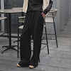【顺丰包邮】34756 洛诗琳秋冬松弛感抓绒宽松廓形直筒休闲裤4309 商品缩略图0