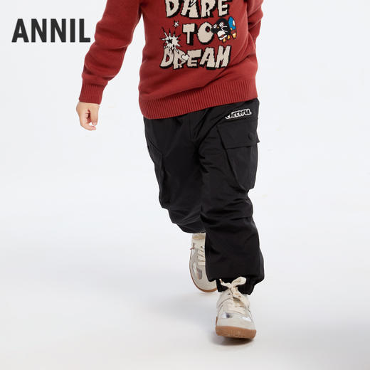 男童潮酷工装棉裤冬季新款安奈儿童装实体店同款XB446840 商品图2