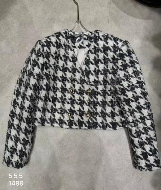 【门店同款】ENJOY冬季公主的千鸟格外套 159518696 商品图0