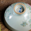 问鼎汝瓷鼎峰系列天青含露杯（牡丹花鸟） 商品缩略图4