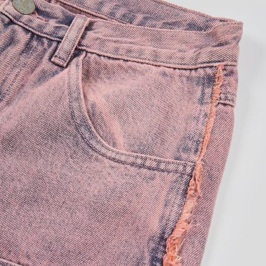 GOODBAI 916 套色牛仔膝盖补强直筒裤 商品图4