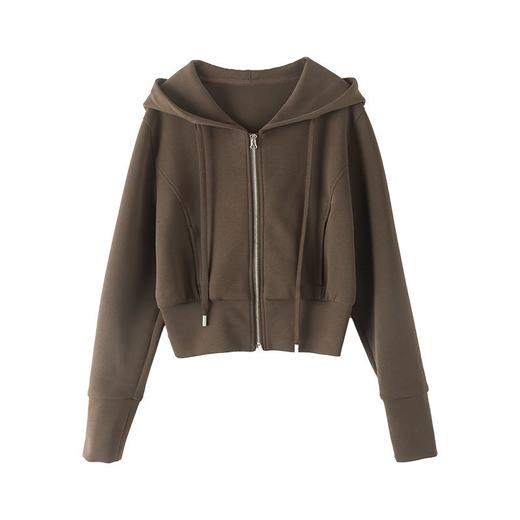 【L1】臣禾短款连帽卫衣	JZ244010175现货 商品图9