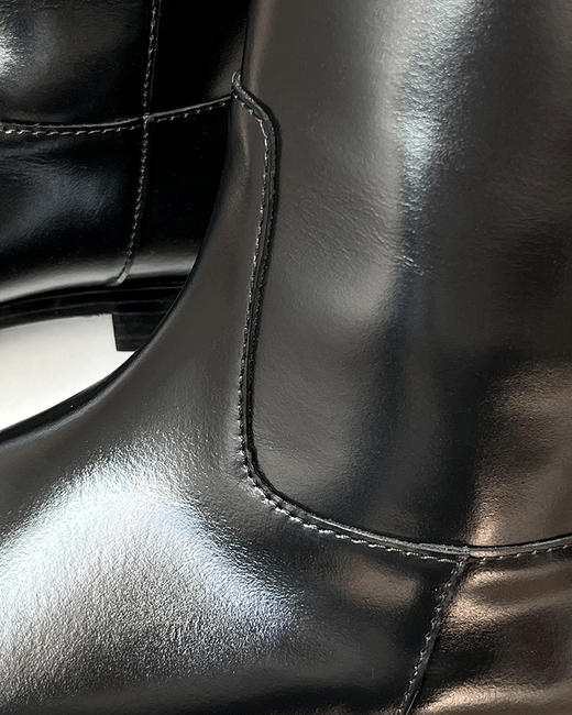 现货 THS-限时  TOT家 暗黑大女主方头长筒骑士靴 2色 BZ1213 商品图7