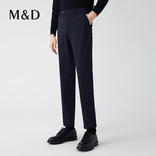 【名盾】【偏大一码】绵羊毛复合休闲裤，加厚保暖，三种裤长M0CB12X84D 商品图3