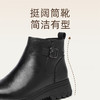 信诺真皮羊毛短靴女加绒保暖雪地靴2024新款冬季妈妈棉鞋厚底皮鞋M523-1Y 商品缩略图2