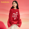 【品牌优选】巴拉巴拉童装女童毛衣儿童毛衫2025新款春装新年红色洋气针织衫潮 商品缩略图0