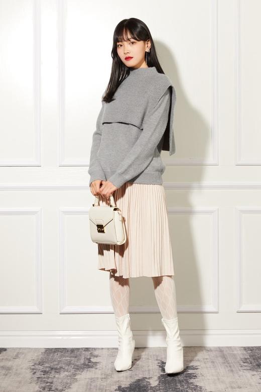 Le Malene 知性简约两件式针织套装 10889 商品图1