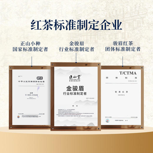 正山堂 宋风雅韵水底香礼盒装 正山小种红茶特级茶叶年货送礼102g 商品图5