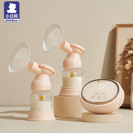 小白熊双边电动吸奶器HL-3002(新旧包装更替中，随机发货) 商品图0