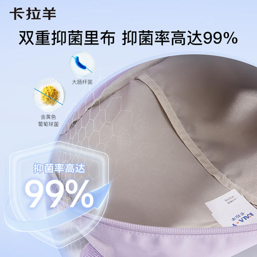 【多功能晨练包】卡拉羊超轻云朵晨练包男女通用双肩背包CX5901 商品图6