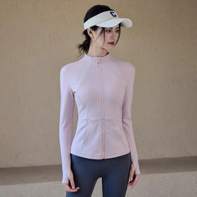 跃牌【周游世界系列】2024新款秋冬加绒拉链运动修身长袖运动服外套TP0802