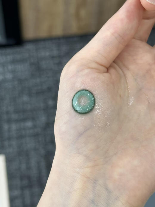 serltyca 碧波仙境绿 半年抛 两片 14.2mm 参考着色 13.7mm 基弧 8.5 含水 40% 新锐国货 商品图4