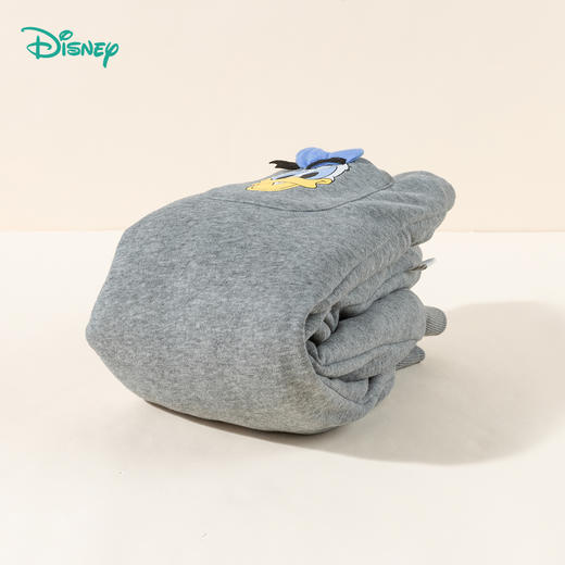 迪士尼【夹棉保暖】冬季新款儿童裤子男童长裤中小童加厚防风运动休闲裤ZD4DK021 商品图4