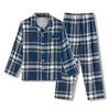老米优品🎈muji工厂代工《法兰绒格子家居服》全棉法兰绒家居服套装，日式经典格纹，情侣睡衣 商品缩略图1
