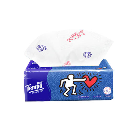 （积分商品）得宝凯斯林联名波普抽纸1包 商品图0