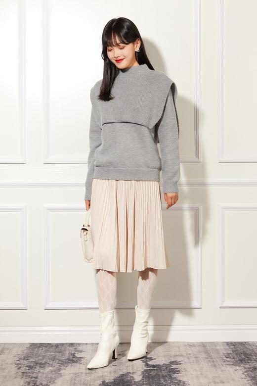 Le Malene 知性简约两件式针织套装 10889 商品图4