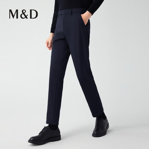 【名盾】【偏大一码】绵羊毛复合休闲裤，加厚保暖，三种裤长M0CB12X84D 商品图1