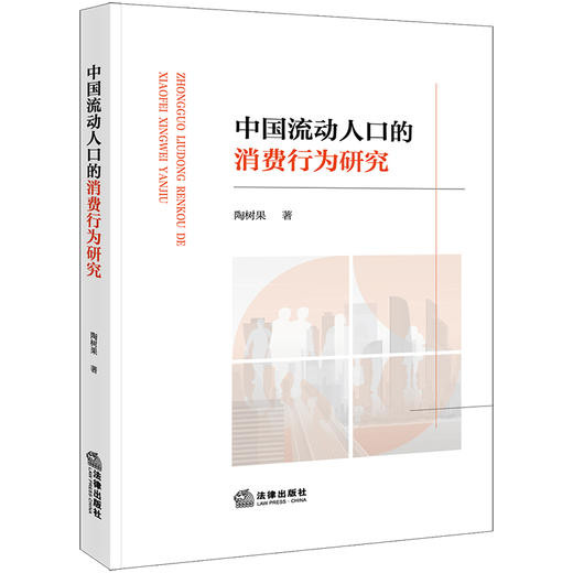 中国流动人口的消费行为研究 陶树果著 法律出版社 商品图0