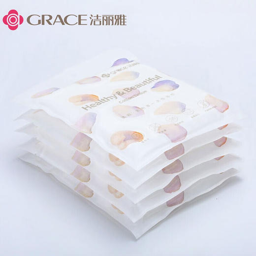 洁丽雅（Grace） 旅行一次性浴巾大号MRJ023五条装 商品图4