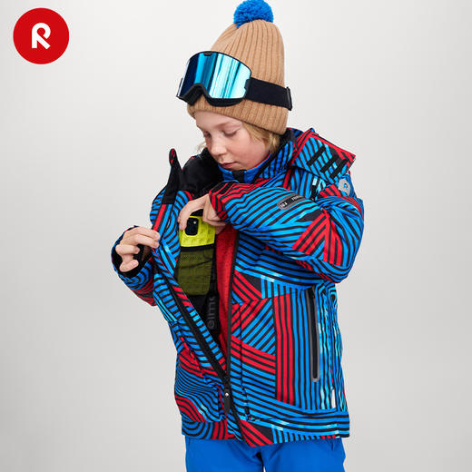 芬兰reima2024年秋冬款男女儿童大童拒水透湿耐磨防风儿童棉夹克 商品图3