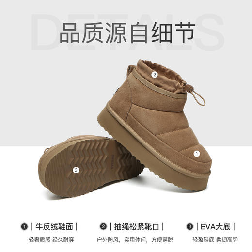澳洲EVEARU杏芙米其林雪地靴UEA3166 商品图2