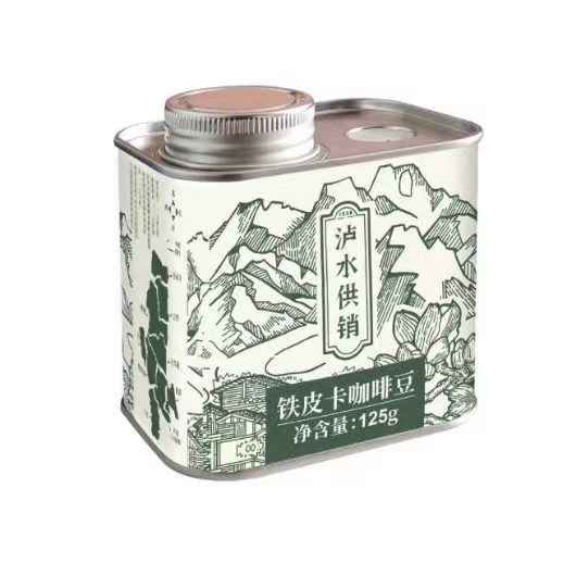 【云南怒江泸水】铁皮卡咖啡豆铁罐125g/罐