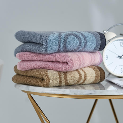 洁丽雅（Grace）毛巾家纺 简爱纯棉舒适毛巾3条装8992 商品图2
