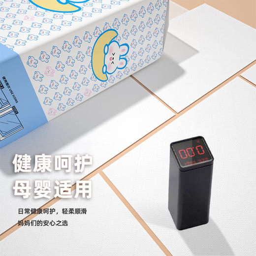 1100张悬挂式抽纸家用原生木浆餐巾纸亲肤柔韧面巾纸加大尺寸纸巾 商品图3