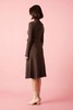 SIA SAYLOR 咖啡色修身针织连衣裙 10797 商品缩略图2