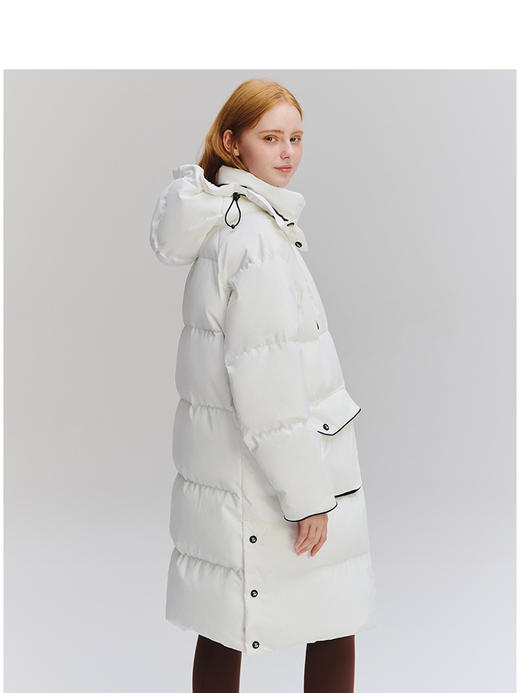 Teenie Weenie小熊字母连帽羽绒服女冬季女羽绒服TTJD244V04T 商品图4