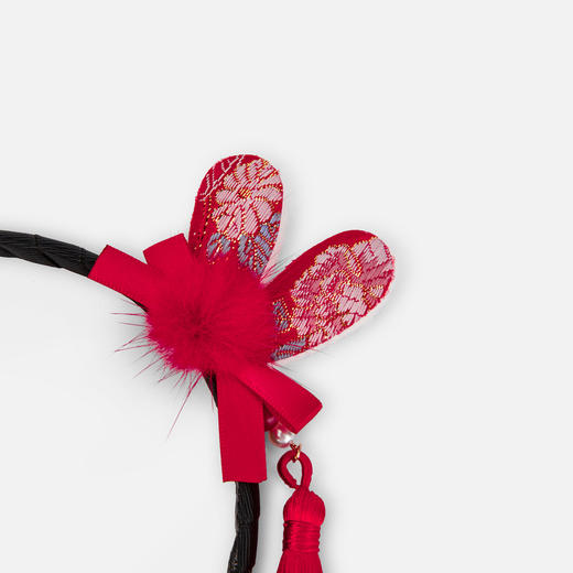 巴拉巴拉女童发饰新年发箍国风饰品流苏装饰头箍可爱甜美汉服喜庆 商品图3