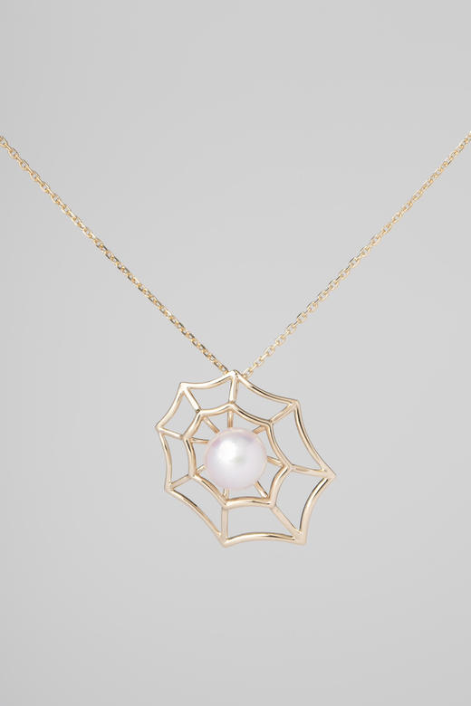 「网」Akoya珍珠14k项链 商品图2