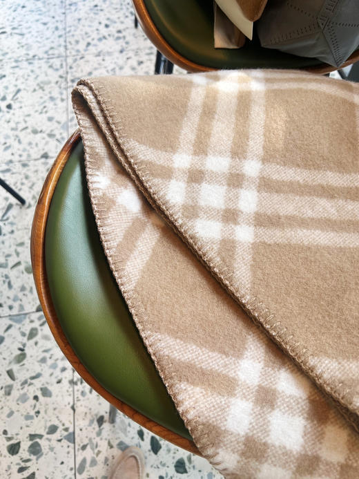 2410413   羊毛围巾 大格纹 商品图12