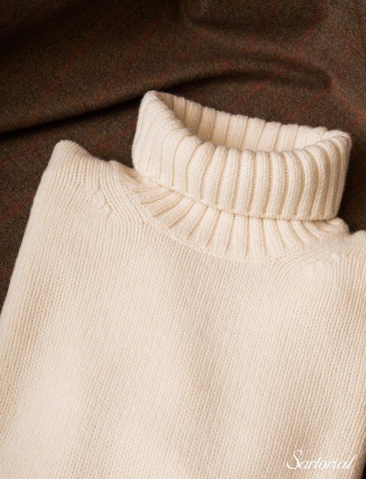 Cruciani 白色羊绒羊毛高领 商品图1