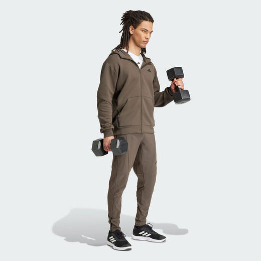 Adidas阿迪达斯男针织潮流时尚舒适运动休闲夹克 IY1133 商品图2