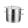 ZW-C130 Zwilling Moment 24cm深烧锅+24cm蒸笼套装 商品缩略图0