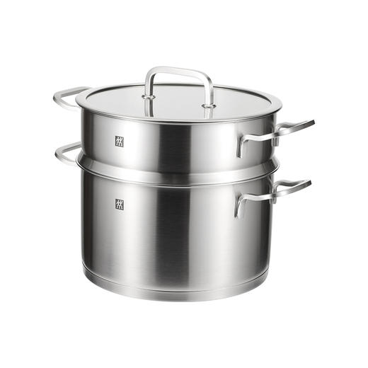 ZW-C130 Zwilling Moment 24cm深烧锅+24cm蒸笼套装 商品图0