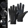 【户外运动！保暖外套】户外骑行手套男士冬季运动防风防水加绒保暖触屏保暖手套，大拇指和食指采用超导布，触屏便捷灵敏。ry 商品缩略图9