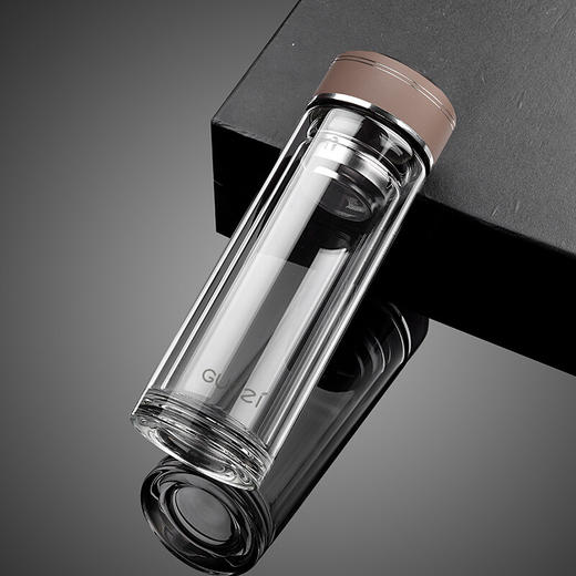 果兹（GUOZI）星辰商务双层玻璃杯 GZ-S59 商品图0