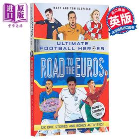 【中商原版】足球英雄系列 通往2024年欧洲杯之路收集 Road to the Euros Ultimate Football Heroes 英文原版 Matt Oldfield