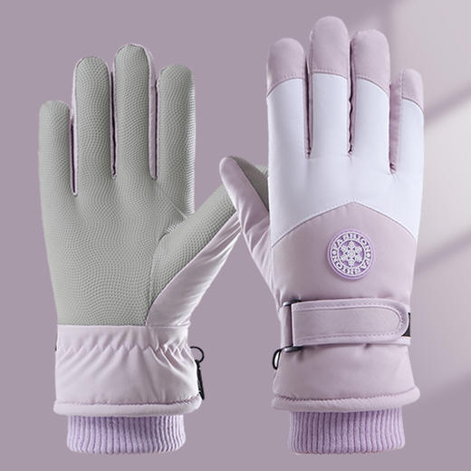 【加绒加厚！多功能手套】滑雪手套冬季触屏摩托车加绒保暖加厚骑行防水防风寒防滑户外防雨。ry 商品图2